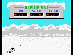 alpine ski